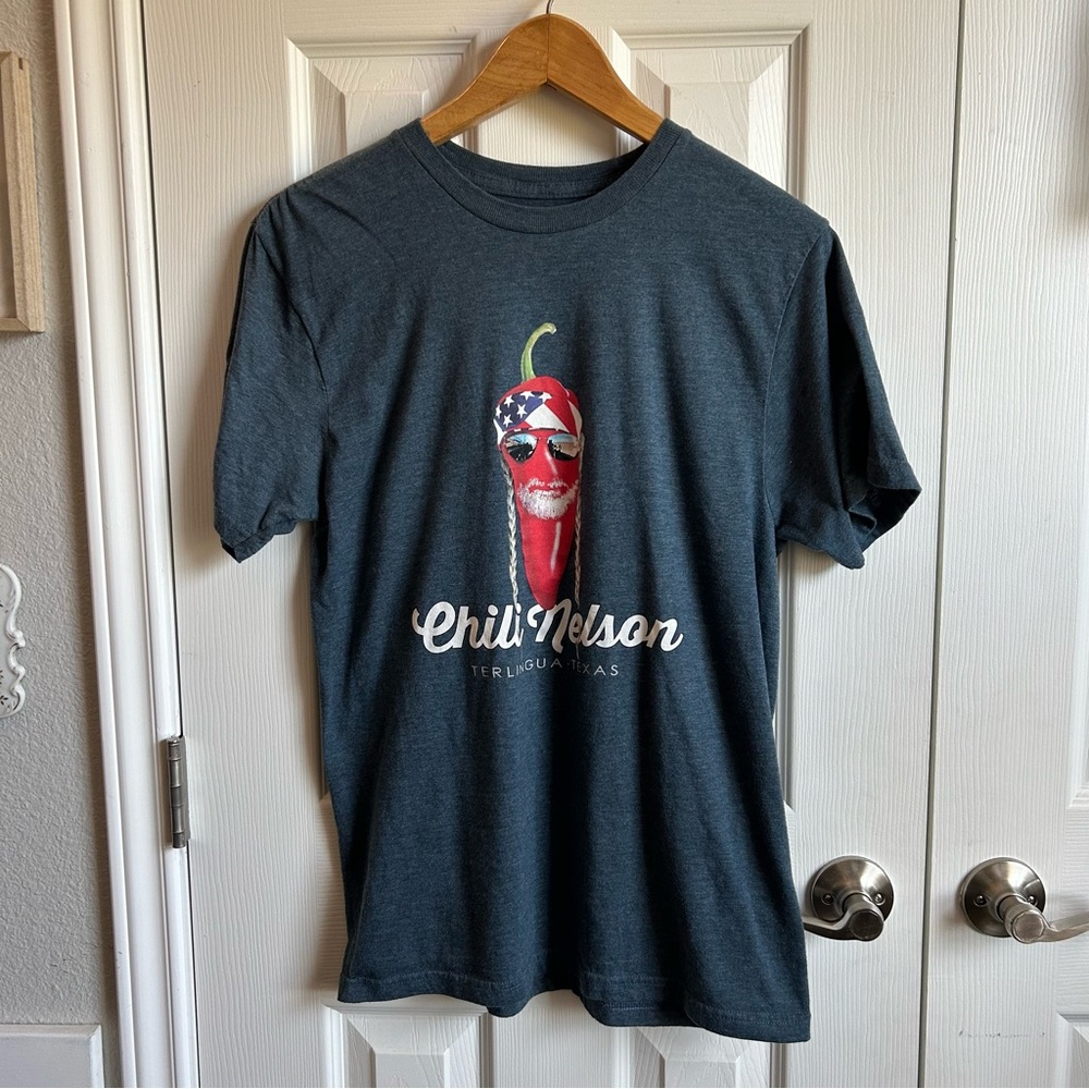 The Duck Company  Chili Nelson blue short sleeve tshirt